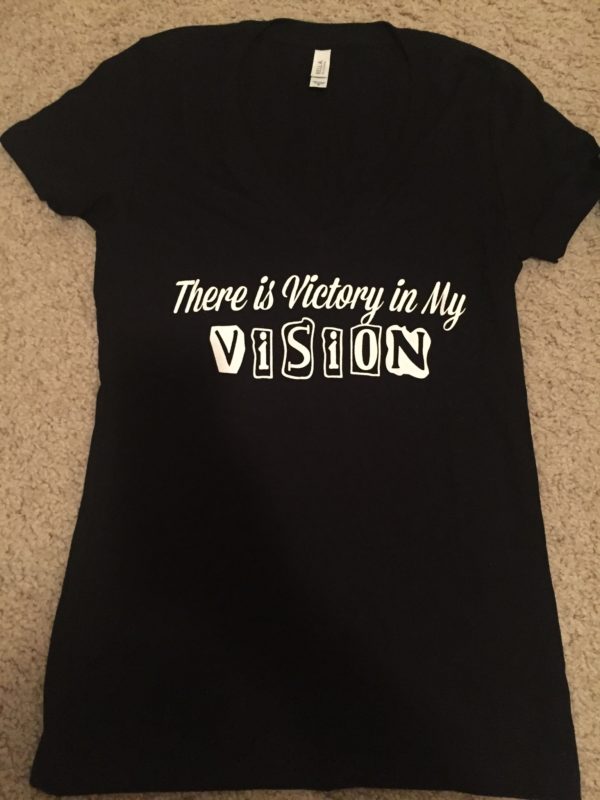There is Victory in My Vision Tshirt (Vision Board Design) - Image 2